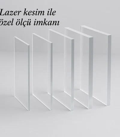 2.8 mm Şeffaf Pleksi Levha