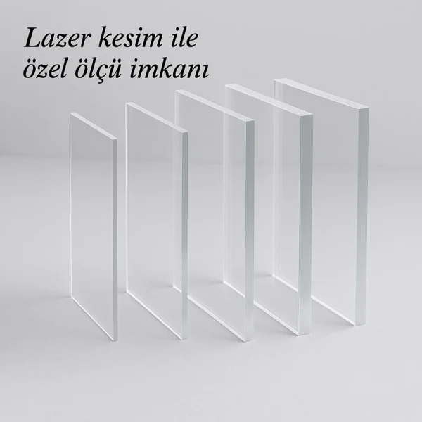 2.8 mm Şeffaf Pleksi Levha