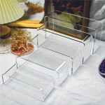 5 Set Şeffaf Pleksi Sergileme Standı