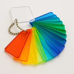 şeffaf renkli pleksi levha lazer