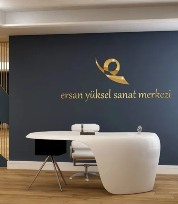 Pleksi harf tabela logo aynalı renkli tasarım üretim